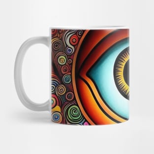 Colorful Spiritual Mystic Eye Mug